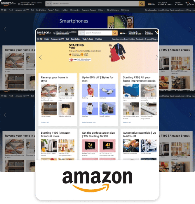 Amazon Clone Project Preview