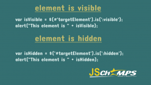 jQuery Element Hidden Check