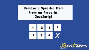 Remove Specific item Array in JavaScript