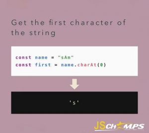 How Do I Make The First Letter Of A String Uppercase In JavaScript ...