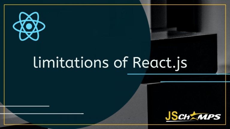 What are the limitations of React.js